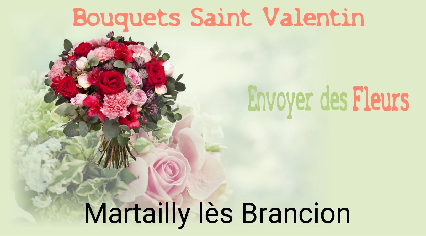 Roses de Saint-Valentin livrées à Martailly-lès-Brancion